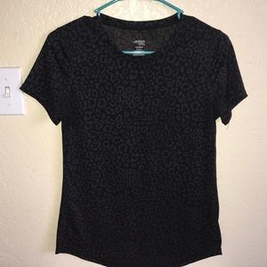 Cheetah print Workout top